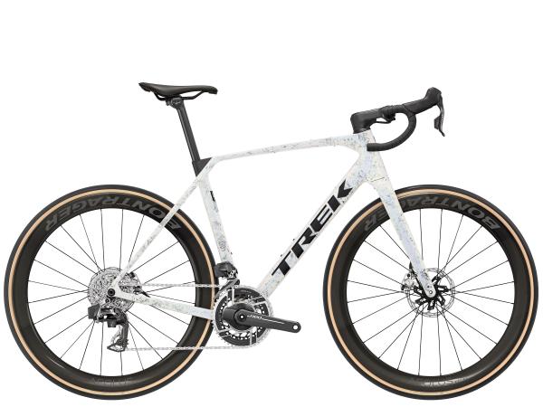Trek Domane SLR 9 AXS L Mother of Pearl/Silver Marble