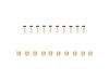 Trek Brake Part Tektro Hose Fitting Kit Gold 10-Pack